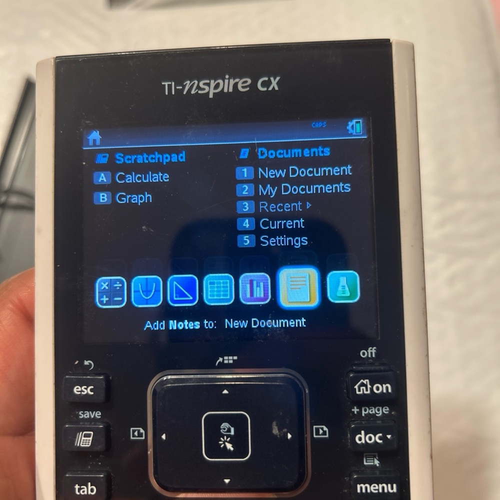 Texas Instruments TI Nspire CX Graphing Calculator Tested Color - Picture 9 of 12